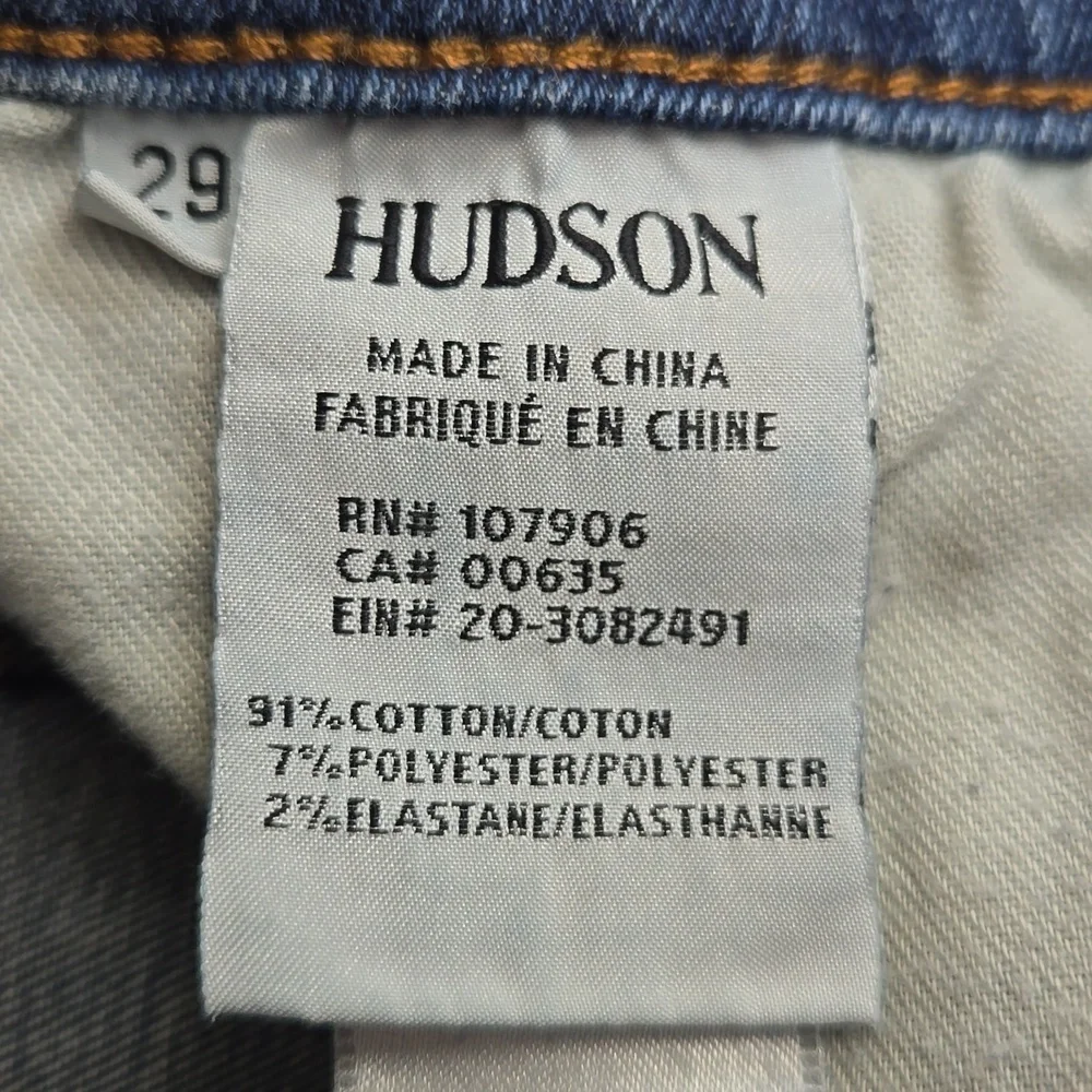 1 Preloved Hudson Jeans size 29 - Picture 7 of 8